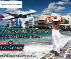 Delta Nonstop Flights to Good Harbor Beach