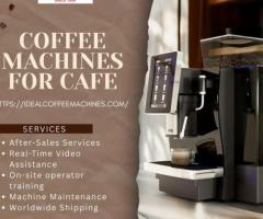 Coffee Machines for Cafes by Ideal