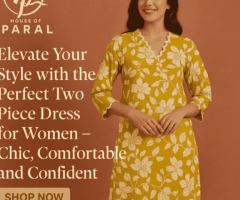 Empower Your Everyday with a Two Piece Dress for Women