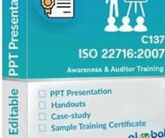 ISO 22716 Auditor Training - Editable PPT Presentation Kit