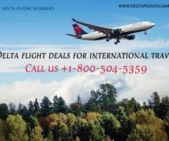 Delta flight deals for international travel