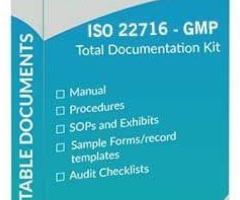 ISO 22716 Documentation kit for Cosmetics Industry