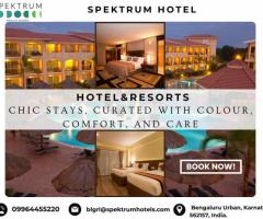 Stay Smart & Relaxed at Spektrum Hotels – Just Minutes from Bangalore Airport