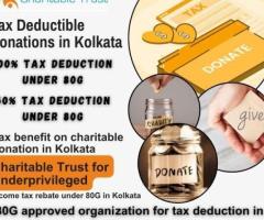 Donate Smartly with Tax Deductible Options in Kolkata