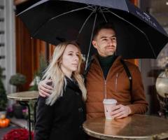 Stay Dry with Backpack Umbrella Holder for Commuters
