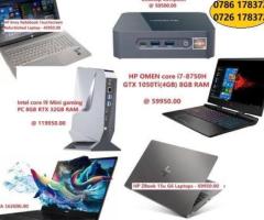 Clean reconditioned MIni PCs and gaming Laptops