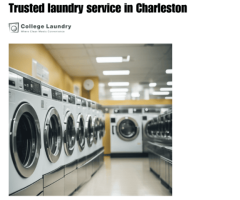 Top-Rated Laundromat in Charleston – Open Now!
