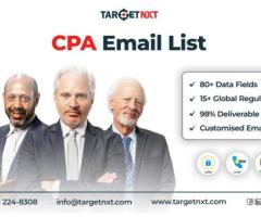 Gaining a CPA Email List from TargetNXT, Reach out to Accounting and Finance Professionals.