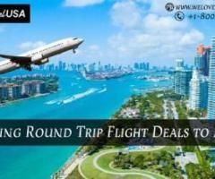 Amazing Round Trip Flight Deals to Miami