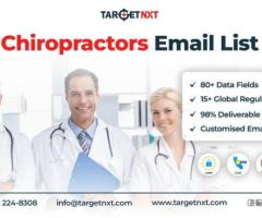 Buy a Chiropractors Email List and Reach Certified Back & Spine Experts