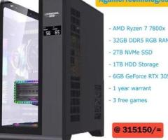 Brand new AMD Ryzen 7 custom mid tower desktop