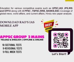 ADMISSIONS OPEN – INTER / DEGREE IAS - RAO'S IAS Vizag