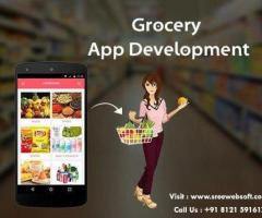 Grocery & Shopping Mobile Apps Development Services | SREE WEB SOFT