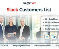 Get a Duly Validated and Segmented Slack Customers List from TargetNXT!