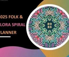 Big 2025 Spiral Happy Planner for Home School or Office Use