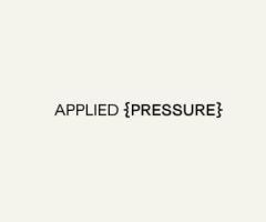 Applied Pressure