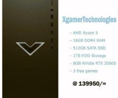 Clean refurbished AMD Ryzen 5 HP Victus 15L tower