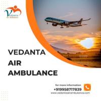 Avail safe charter Air Ambulance Service in Bhopal by Vedanta