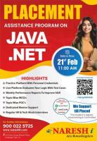 Placement Assistance Training Program On JAVA Developer & Dot Net