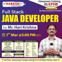 Best Full Stack Java Training Institute in K PHB | NareshIT | Hyderabad