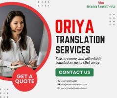 Professional Oriya Translation Services in Mumbai, India | Bhasha Bharati Arts