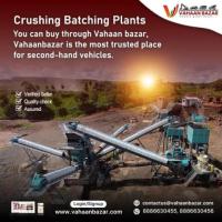 Second hand Crushing batching plant buy and sell in India|VahaanBazar