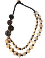 Buy Online 2 Layer Round and Geometric Beaded Necklace in Agra -  Aakarshans