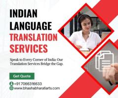 Indian Language Translation Services in India | Bhasha Bharati Arts