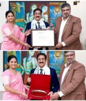 Sandeep Marwah Honoured for His Extraordinary Contribution to International Relations