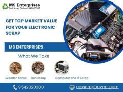 Get Top Market Value for Your Electronic Scrap | MS Enterprises
