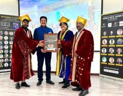 Sandeep Marwah Honoured with Universal Citizens Award at UAE
