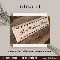 Personalize Your Workspace with Our Customized Office Desk Name Plates