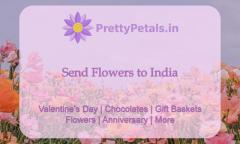 Send Flowers to India - Online Delivery at PrettyPetals.in