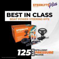 Power-Assisted Boat Steering System | Steerlyte Pl