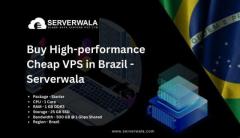 Buy High-performance Cheap VPS in Brazil - Serverwala