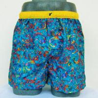 Tiki Teal Boxer Shorts
