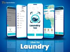 Uber for Laundry App Development Service - SpotnRides