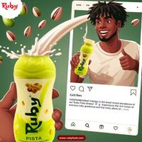 Sip into Nutty Bliss: Rubyfood's Pista Milkshake