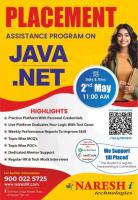 #No.1 Placement Assistance Program On JAVA and .NET by Naresh IT