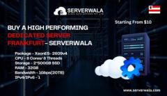 Buy A High Performing Dedicated Server Frankfurt - Serverwala