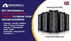Buy Serverwala Dedicated Server London To Grow Your Online Business!