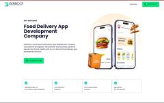 Innovative food delivery app design