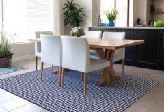 Modern Durability: Synthetic Material Rugs Range