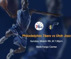 Philadelphia 76ers vs Utah Jazz Tickets Mar 9