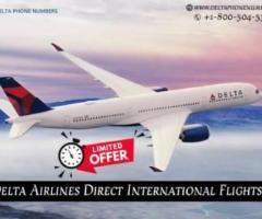 Delta Airlines Direct International Flights