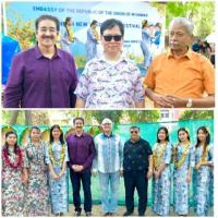 Sandeep Marwah Joins Celebration of Maha Thingyan at Myanmar Embassy