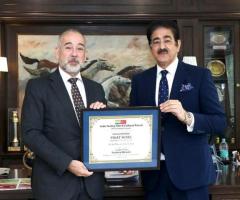 Ambassador Firat Sunel Accepted Patronship of Indo Turkey Cultural Forum