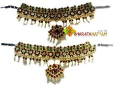Sparkling Steps: Bharatnatyam Jewellery