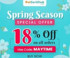 Spring Into Savings – 18% OFF at PetCareClub