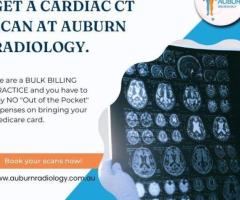 Get a Cardiac CT Scan at at Auburn Radiology. (02) 8315 8292
